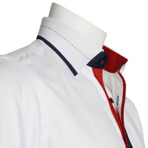 Men's Formal Shirt Men Italian Shirt Designer Regular Fit Great Quality White 10002