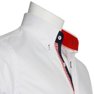 Men's Formal Shirt Men Italian Shirt Designer Regular Fit Great Quality White 10006
