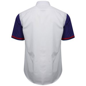 Men's Formal Shirt Men Italian Shirt Designer Great Quality Regular Fit Short Sleeve White 10157