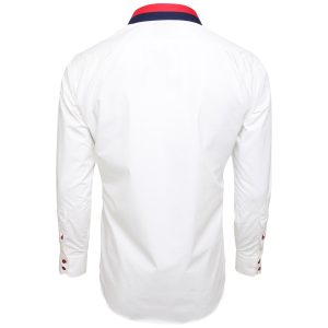 Men's Formal Shirt Men Italian Shirt Designer Great Quality Regular Fit White 10180
