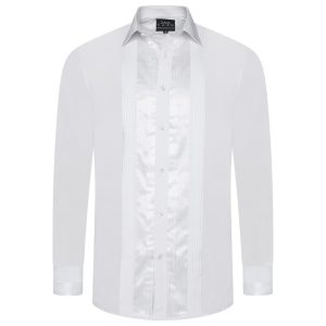 Men White Formal Shirt Men Designer Great Quality Slim Fit Party Wedding Night Ceremony