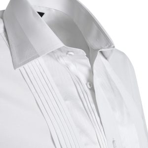 Men White Formal Shirt Men Designer Great Quality Slim Fit Party Wedding Night Ceremony