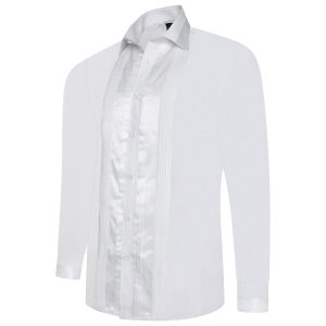 Men White Formal Shirt Men Designer Great Quality Regular Fit Party Wedding Night Ceremony