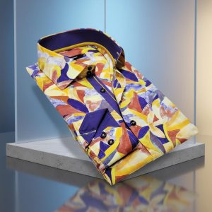 Men's Formal Shirt Men Italian Shirt Designer Great Quality Regular Fit Printed